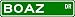 BOAZ Street Sign ~ Personalized Family Lastname Sign ~ Gameroom, Basement, Garage Sign **