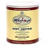 Whey To Go Protein Powder Natural Vanilla Bean Flavor By Solgar - 32 ounces