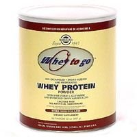 Whey To Go Protein Powder Natural Vanilla Bean Flavor By Solgar - 32 ounces