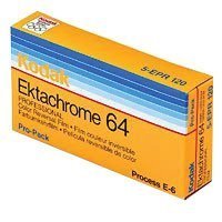 Kodak PROFESSIONAL EKTACHROME 64 - Color slide film - 120 (6 cm) - ISO 64 - 5 rolls