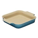 Le Creuset Stoneware 1-1/2-Quart 9-Inch Square Baking Dish, Caribbean