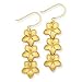 14k Gold Large Pulmeria Trio Earrings title=
