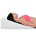 Bed Wedge Pillow With Memory Foam Top â€“ Ideal For Comfortable & Restful Sleeping â€“ Alleviates Neck/Back Pain, Acid Reflux, Snoring, Heartburn, Allergies & More - Versatile â€“ Washable Cover, 7.5 