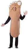 Lets Party By Rasta Imposta Big Foot Adult Costume / Tan - Size One - Size Fits Most Adults