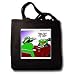 Londons Times Funny Animals Cartoons - Frog Dinner Date Embarrassment - Tote Bags