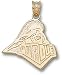 Purdue Boilermakers Solid 10K Gold Speed Train 11/16'' Pendant