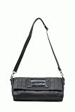 プレート フェイクレザーショルダークラッチバッグ[CODE:0043366]