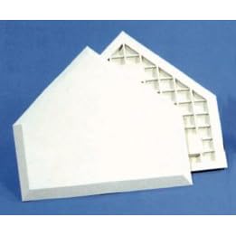 <b>Baseball Bases & Plates Waffle Bottom Home Plate</b>