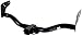 CURT 13132 Class 3 Trailer Hitch, 2-Inch Receiver, Exposed Main Body, Fits Select Chevrolet S10, GMC S15, Sonoma, GLOSS BLACK POWDER COAT