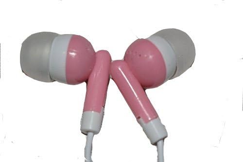 Pink Colored Gel Earbuds