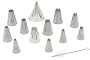 Ateco #786 Large Tube Set, 12 pcs.