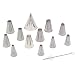 Ateco #786 Large Tube Set, 12 pcs.