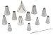 Ateco Assorted Pastry Bag Tips 12-pc.
