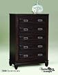 American Woodcrafters Downtown 5 Drawer Dresser Dresser Chest - 22000-150