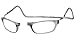 CliC Magnetic Reading Glasses (Expandable), Adjustable Temple Computer Readers, Original Expandable, (Smoke, 1.50 Magnification)