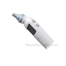 Talking Ear Thermometer with Large LCD Display by MAGNIFYING AIDS