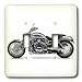 Light Switch Cover Picturing Picturing Harley-Davidson Motorcycle - double toggle switch