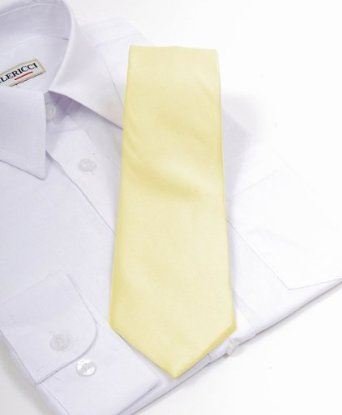 New Polyester Boy's Neckties Solid Neck Tie 25 Colors