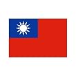 Taiwan Flag 3ft x 5ft Polyester