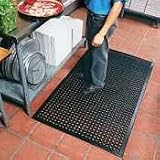 Safewalk-Light Grease-Resistant Heavy-Duty Antifatigue Mat, 36x60, Terra Cotta CWNWSCT35TC