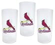 St. Louis Cardinals 3 Piece Tumbler Set - Baseball Sports Merchandise