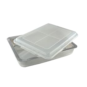 AirBake by WearEver Ultra Oblong Baking Pan w  Cover, 13 x 9 x 2.25 by Wearever