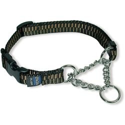 Cetacea Adjustable Chain Martingale with Quick Release Large (black - large - 1'', 18-23'' collar) by Cetacea