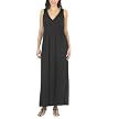 Mossimo Black Smocked Empire Maxi Dress - Ebony