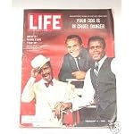Life Magazine February 4, 1966 -- Cover: Sammy Davis, Harry Belafonte, Sidney Poitier book cover