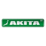  AKITA ST  STREET SIGN CITY JAPAN