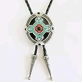 Native American Indian Art Bolo Tie - 059