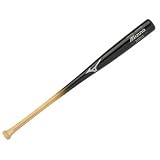 Mizuno Classic Bamboo MZB110 Blk/Nat Wood Baseball Bat - Available in Various Sizes