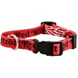 Detroit Red Wings Adjustable Dog Collar (Small)