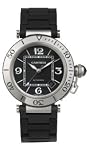 NEW CARTIER PASHA SEATIMER MENS STEEL WATCH W31077U2