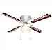 Mississippi State MSU Bulldogs 42In. 4-Blade Ceiling Fan W/Light