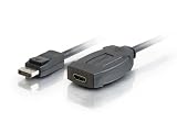 Cables To Go 54130 8-Inch DisplayPort 1.1 Male to HDMI Female Adapter Cable