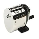 ELMER'S PRODUCTS, INC. Boston Model L Table-Mount/Wall-Mount Manual Pencil Sharpener, Black/Chrome
