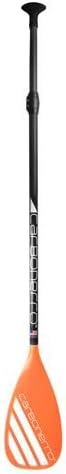 Carbonerro Pro Glass Adjustable Orange Paddleboard Paddle for Stand Up Paddleboarding (SUP)