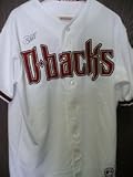 Webb, Brandon (Arizona Diamondbacks) Autographed/Hand Signed Authentic Arizona Diamondbacks Jersey