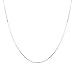 Duragold 14k White Gold Solid Box Chain Necklace (1.1mm), 16+4