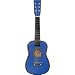 23 Inch Kid's Acoustic Toy Guitar Set - Pearlescent Blue