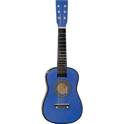 23 Inch Kid's Acoustic Toy Guitar Set - Pearlescent Blue