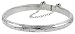 Jewelry : Sterling Silver Floral Engraved Baby Bangle, over 3/16" (5mm) Thin