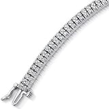 REEDS Ideal Diamond Double Row Bracelet 4ctw