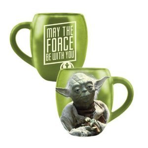 Vandor 18-Ounce Ceramic Mug, Star Wars Yoda