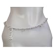 Girls Jewelry Sterling Silver Belly Chain from India Length 33 inches (b265)