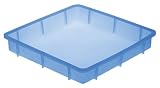 Le Creuset Silicone Cook N Bake 9-1/2-Inch Square Dish, Blue Mist