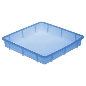Le Creuset Silicone Cook N Bake 9-1 2-Inch Square Dish, Blue Mist by Le Creuset