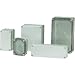 Fibox AR865CHLT Hinged Clear Cover with Plastic Quick Release Latch