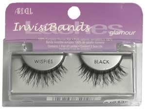 Ardell Invisiband Lashes Wispies Black 1 Pair by Amercian International Industry